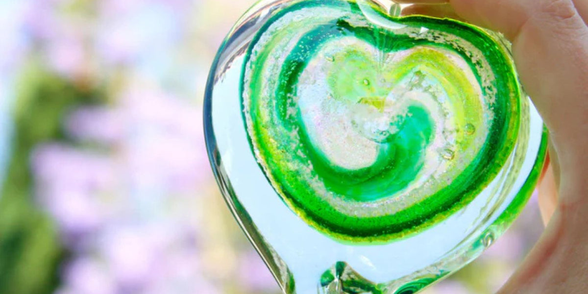 What Are Glass Cremation Keepsakes? — The Living Urn