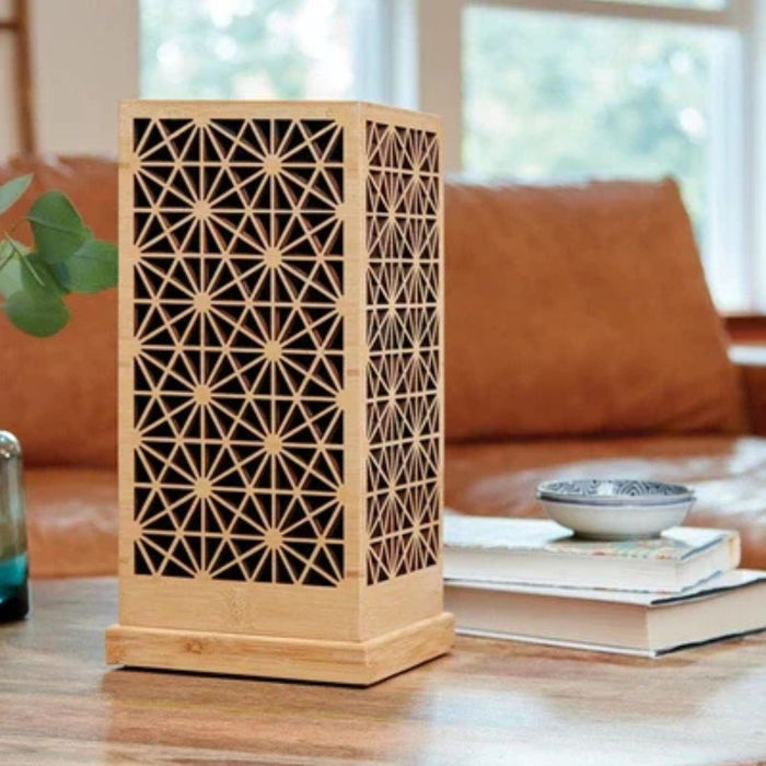 wooden contemporary urn