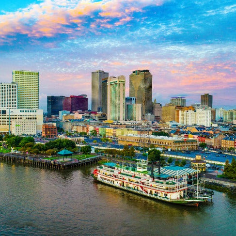 scattering ashes in Louisiana