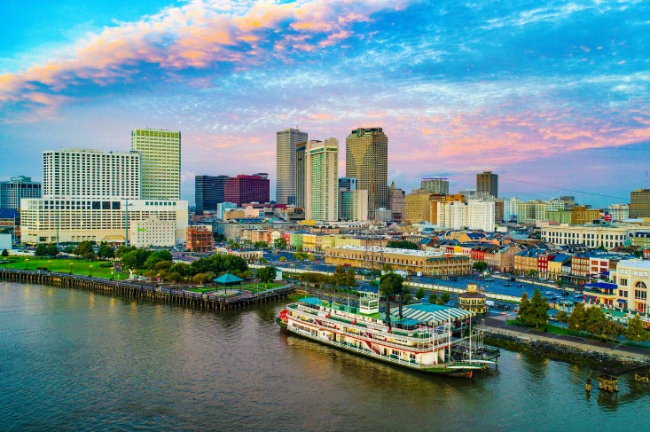 scattering ashes in Louisiana