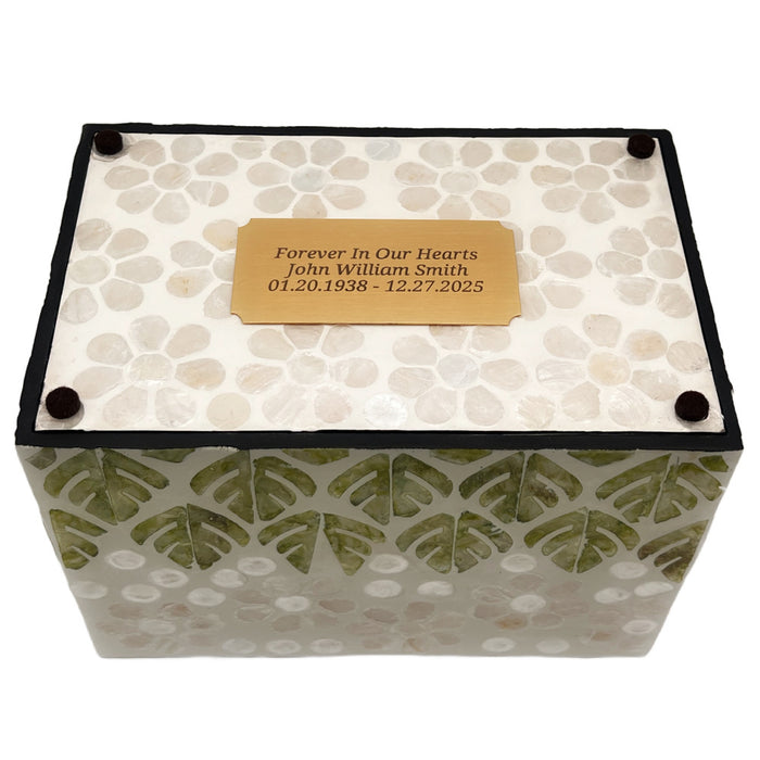 Laguna Urn Collection (urns made from seashells)