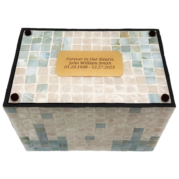 Laguna Urn Collection (urns made from seashells)