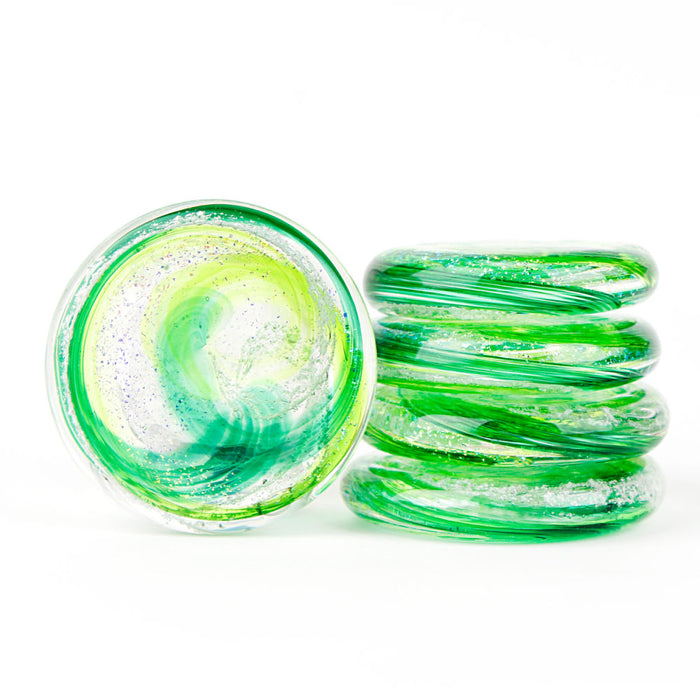 green glass stones 2