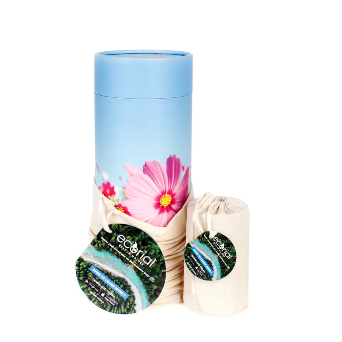 Field of Flowers Scattering Urn (for up to 1 set of adult ashes) | Large Biodegradable Scatter Urn