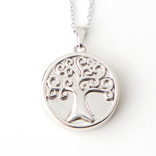 Tree of Life Pendant Cremation Jewelry Keepsake Jewelry with